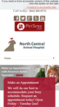Mobile Screenshot of northcentralanimalhospital.com